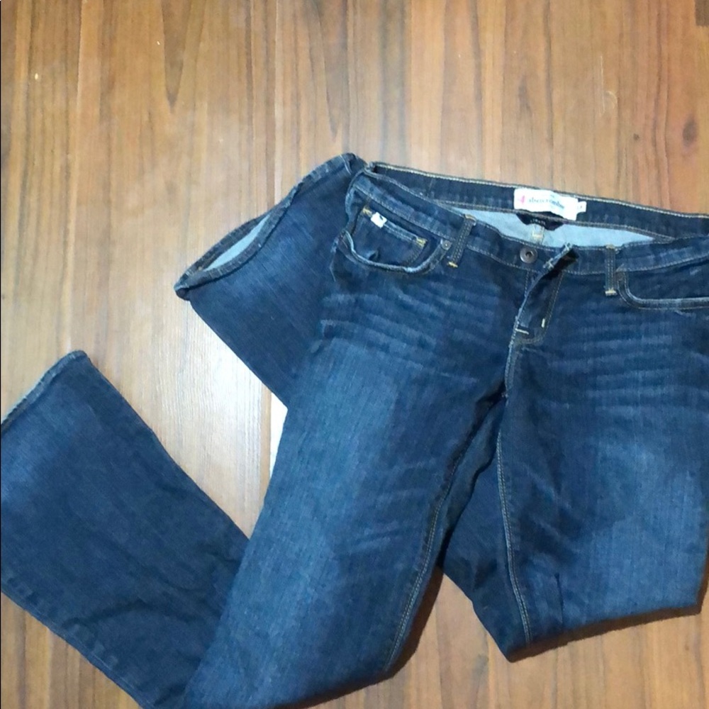 Abercrombie boot cut jeans